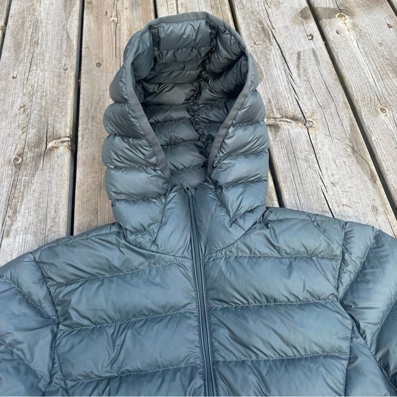 Aritzia Babaton The Foundation Gray Goose Down Puffer Jacket Small - Picture 3 of 10